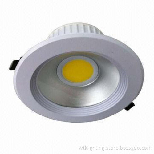 COB LED Down-light, 8-inch 30W/6inch, 20W/4-inch, 10W/3-inch, 8W